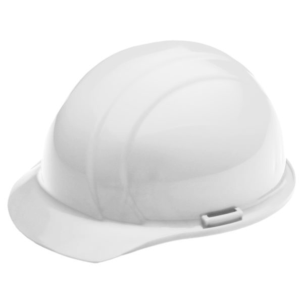 Helmet, Safety - White - Cap-style